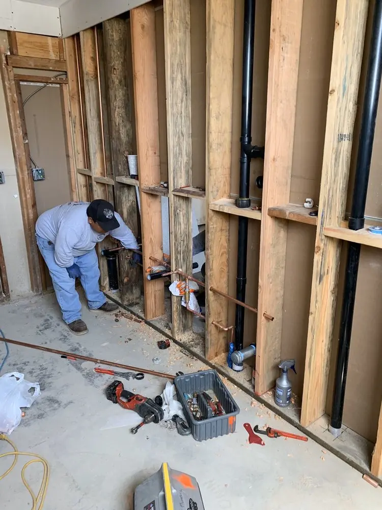 Commercial rough-in plumbing for Gas Line Repair in Lincolnia Heights
